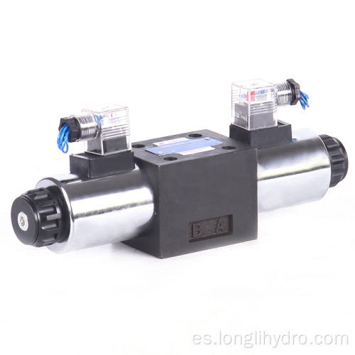 Válvula direccional de solenoide hidráulica Rexroth tipo 4WE10